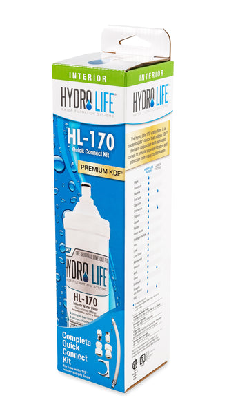 Hydro Life 170 - QC Under Counter Filter Kit (12 per case)