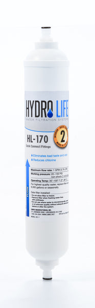 Hydro Life 170 - QC Replacement Filter (12 per case)