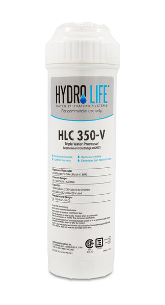 Camco Hydro Life 300-V Twin Value Series Water Filter