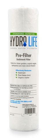 Hydro Life Hydroponics - Sediment / Pre-Filter Replacement Cartridge