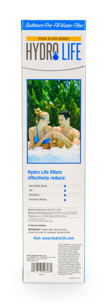 Hydro Life Pool & Spa - Sediment Sediment Filter